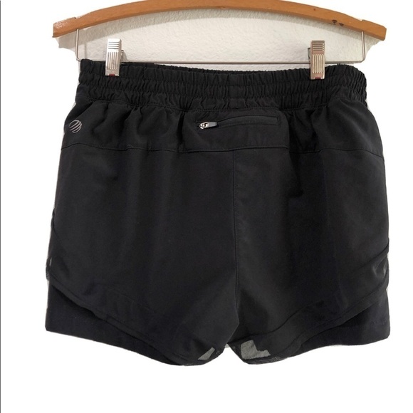 MPG size M black 2 layer running shorts - Picture 2 of 16
